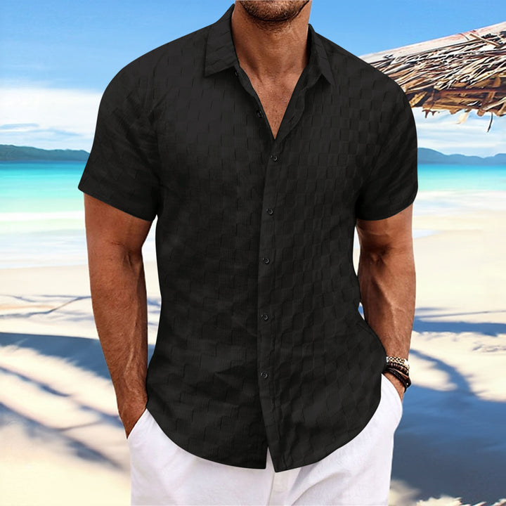 Herren Kurzarmhemd Echoarchiv