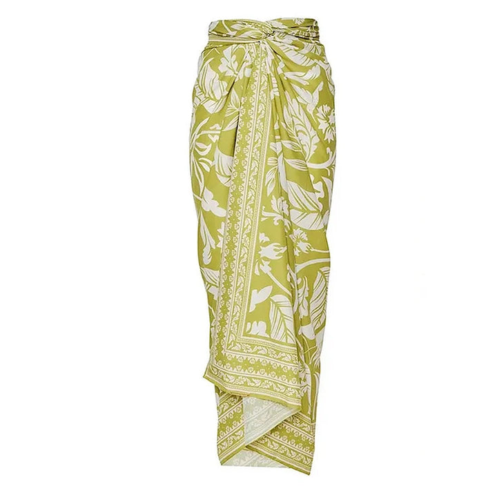 Damen Einteiler Badeanzug mit asymmetrischem Wickeldesign und aufregendem Cut-Out Echo Archiv