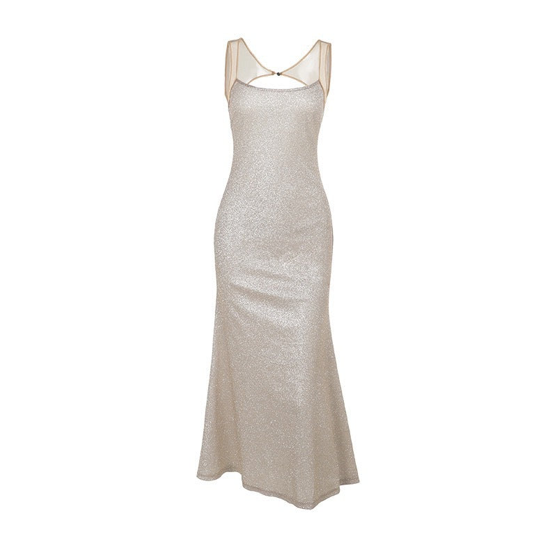 Damen Glamouröses Abendkleid mit glitzernden Applikationen Echo Archiv