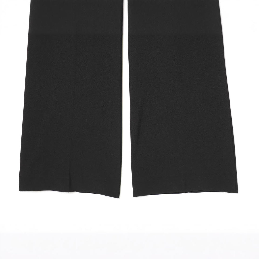 Damen nan hochtaillierte Wide-Leg Anzughose mit Bügelfalte und geradem Bein Echo Archiv