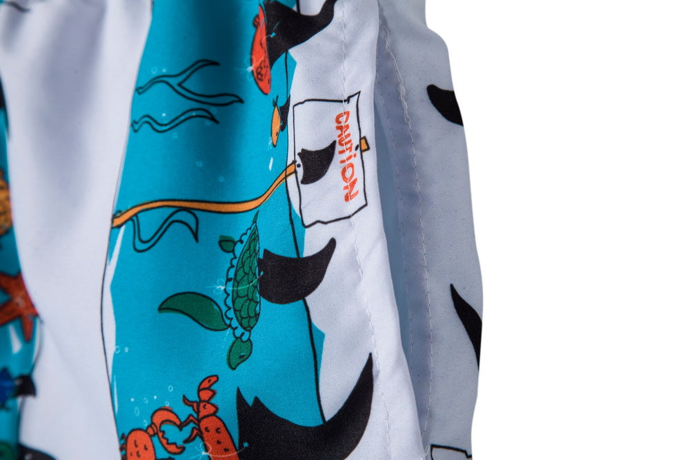 Herren Badeshorts mit exklusivem maritimem Design Echoarchiv