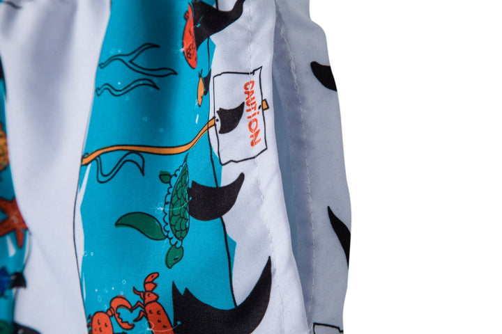 Herren Badeshorts mit exklusivem maritimem Design Echoarchiv