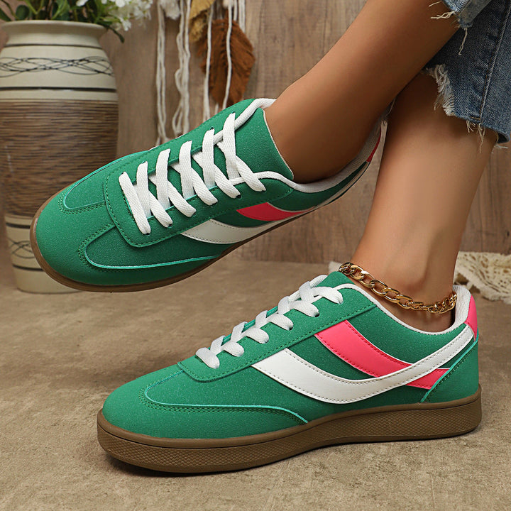 Damen Sportliche Sneakers mit atmungsaktivem Textil-Obermaterial und rutschfester Sohle Echo Archiv