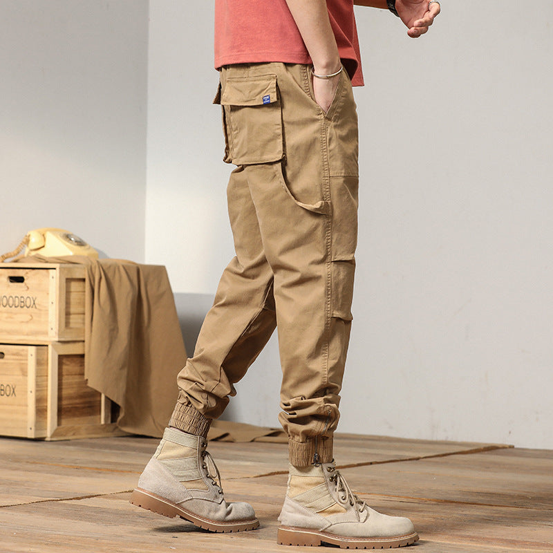Herren Cargohose mit elastischem Bund und praktischen Mehrzwecktaschen Echoarchiv