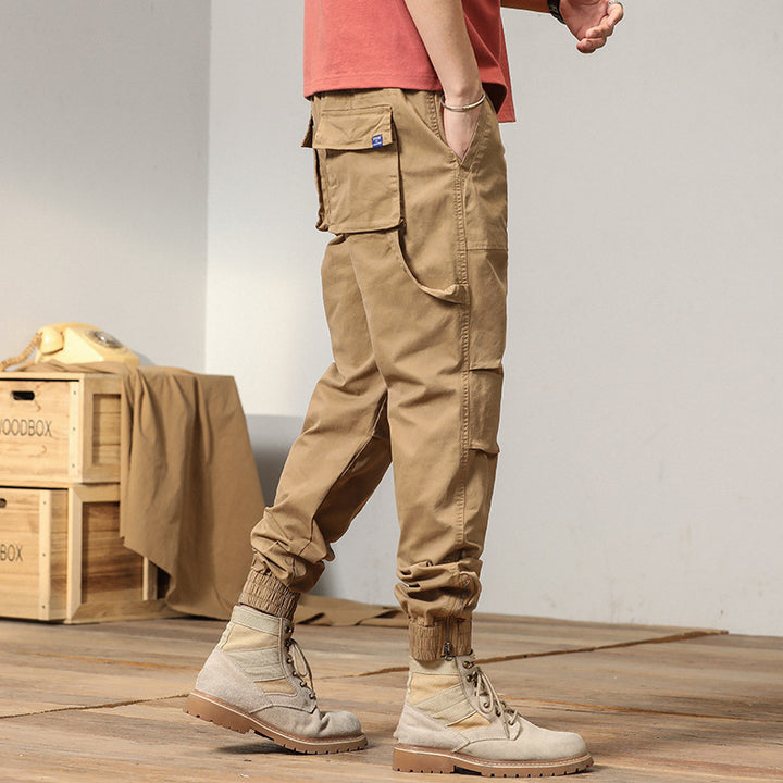 Herren Cargohose mit elastischem Bund und praktischen Mehrzwecktaschen Echoarchiv