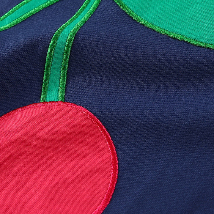 Mädchen Freizeitkleid mit fröhlichem Kirschdesign Echo Archiv
