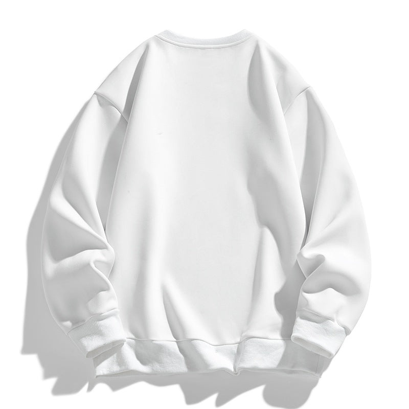 Unisex Oversize‑Sweatshirt mit Pinsel‑Print & geripptem Saum Echoarchiv