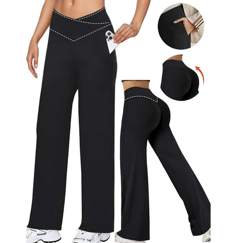 Damen Kompressionshose mit hoher Taille und Tummy Control Echo Archiv