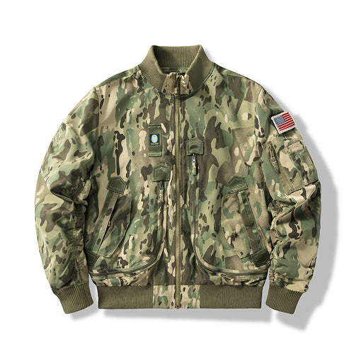 Herren multifunktionale technische Bomberjacke Echoarchiv