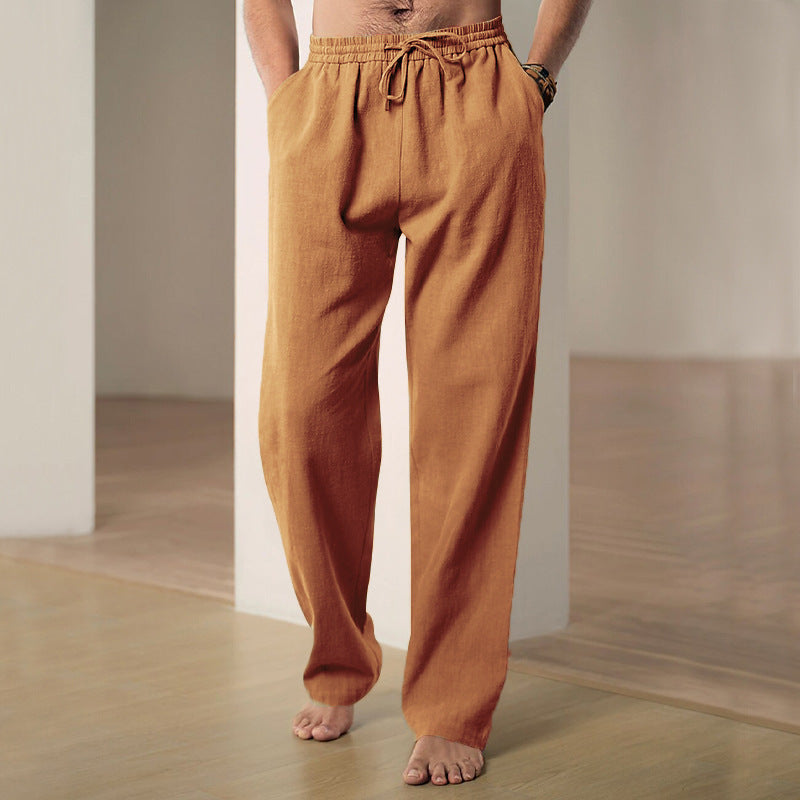 Herren Bequeme Sommerfreizeithose mit elastischem Bund Echoarchiv