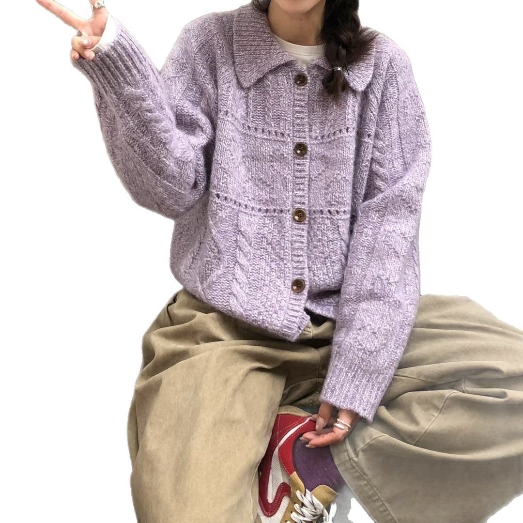 Damen Strickjacke mit Zopfmuster Echo Archiv