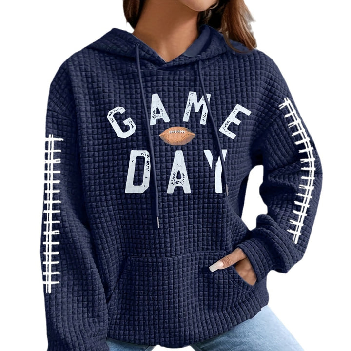 Damen Kapuzenpullover mit gesticktem Design Echo Archiv