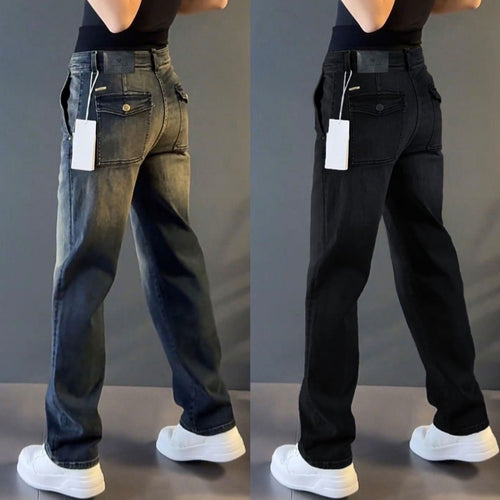 Damen Modische Hohe Taille Jeans Echo Archiv