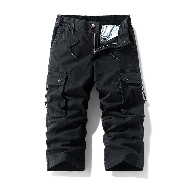 Herren Cargo-Hose mit elastischem Bund und multifunktionalen Taschen Echoarchiv 1758210222