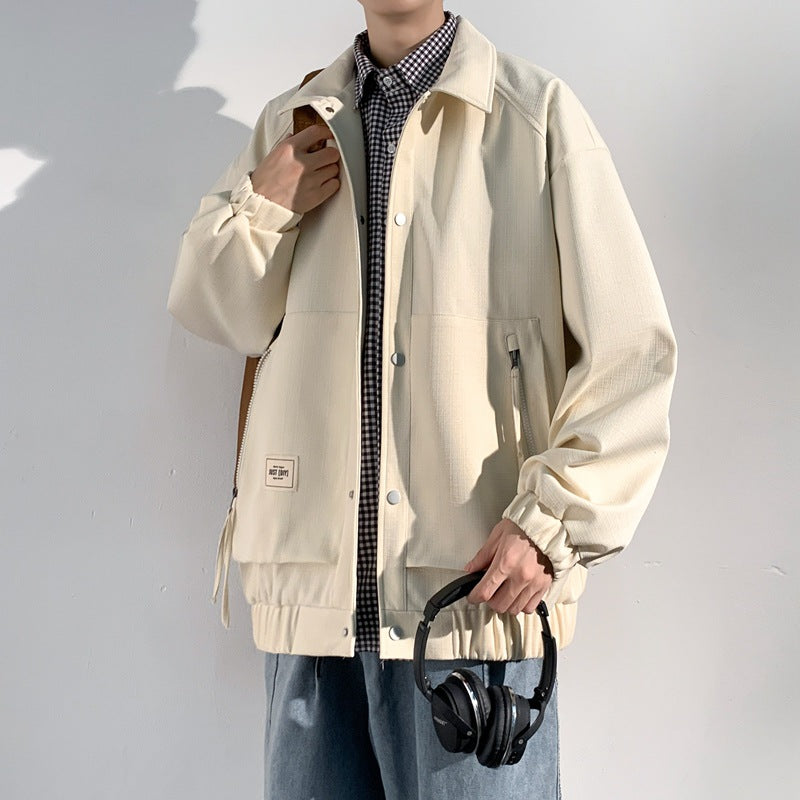 Herren lockere Utility-Jacke Echoarchiv