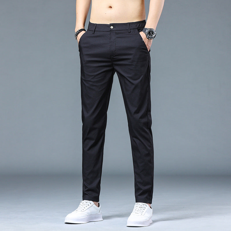 Herren bequeme Chino-Hosen mit leichtem Stretch-Material Echoarchiv