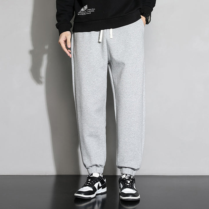 Herren lässige Sweatpants mit elastischem Bund und seitlichen Taschen Echoarchiv
