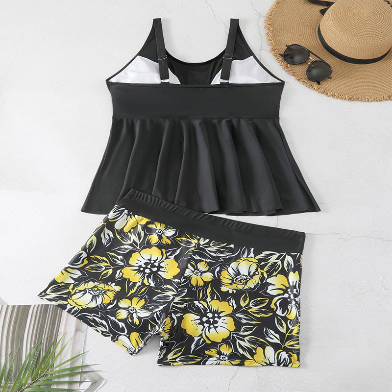 Damen Tankini mit floralem Shorts-Design Echo Archiv