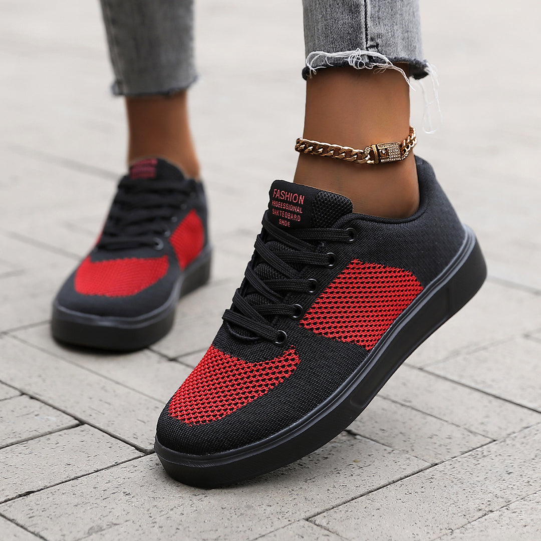 Unisex nan leichter urbaner Strick-Freizeit-Sneaker mit atmungsaktivem Obermaterial und flexibler Leichtsohle Echo Archiv