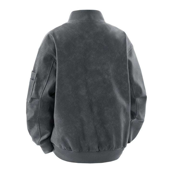 Herren elegante Bomberjacke mit vielseitigen Taschen Echoarchiv