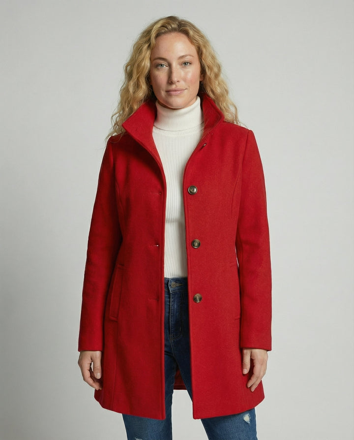 Eleganter Damen Wollmantel | Echoarchiv