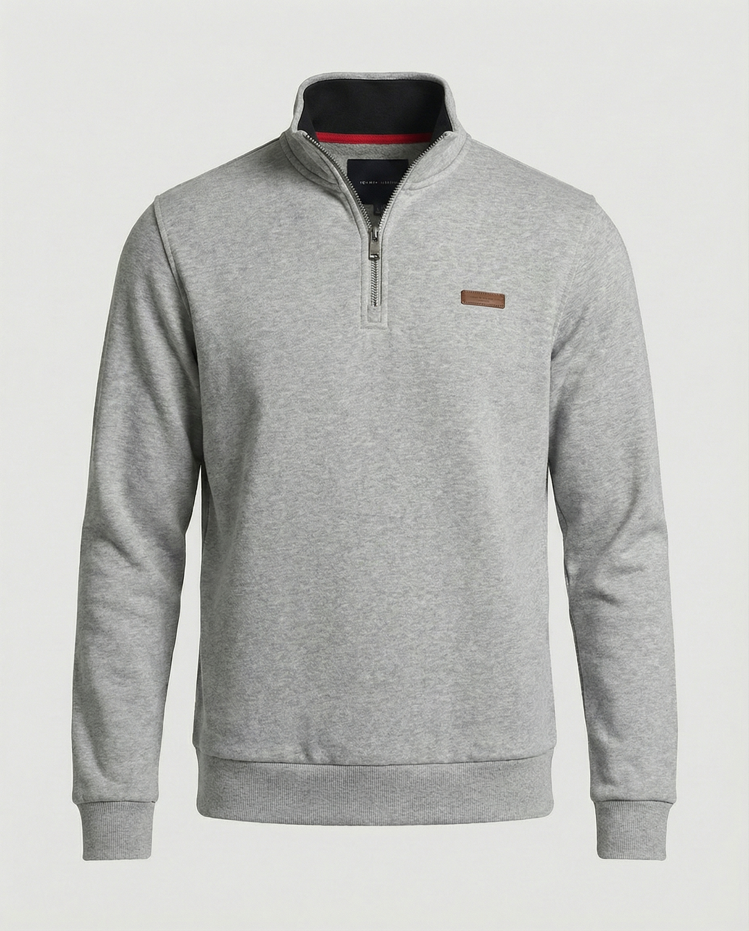 Herren Hochwertiger Fleece-Pullover mit halbem Reißverschluss Echoarchiv