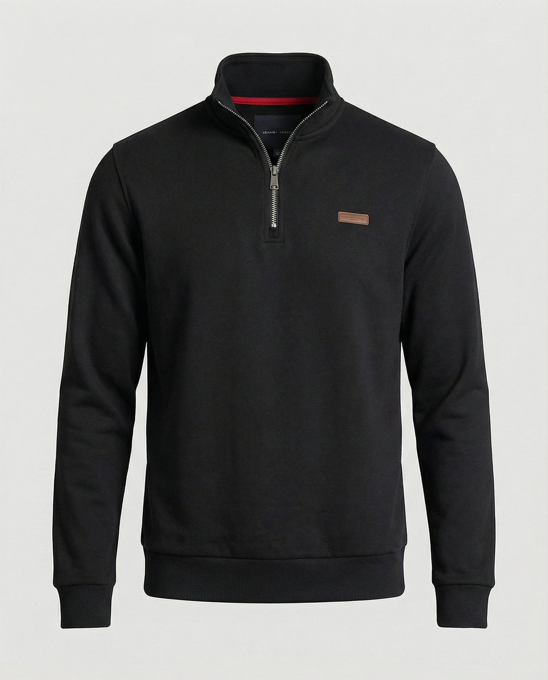 Herren Hochwertiger Fleece-Pullover mit halbem Reißverschluss Echoarchiv