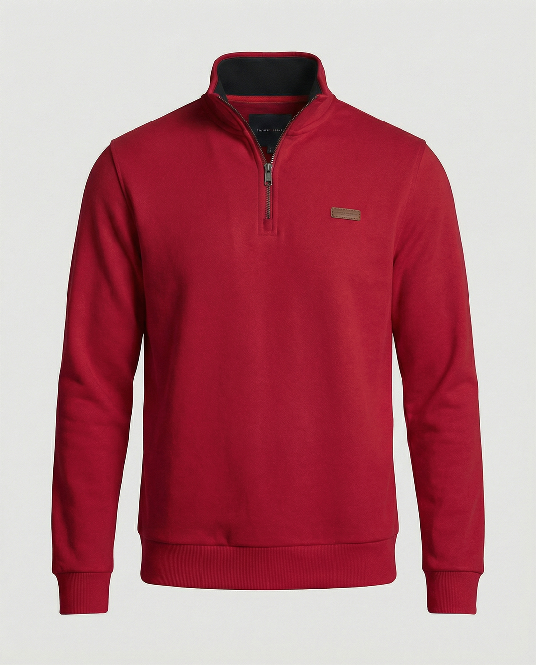 Herren Hochwertiger Fleece-Pullover mit halbem Reißverschluss Echoarchiv
