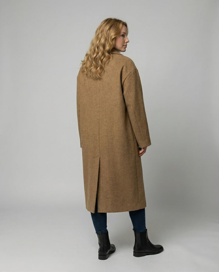 Eleganter Oversized Wollmantel Damen | Heidi-Mode