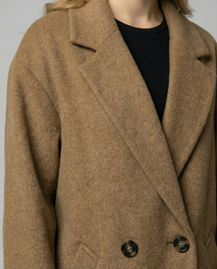 Eleganter Oversized Wollmantel Damen | Heidi-Mode