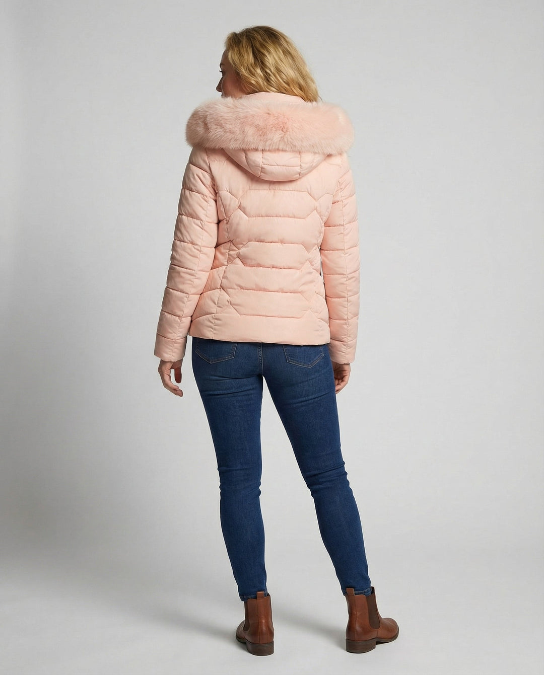 Damen Winterjacke Kunstfell | Echoarchiv