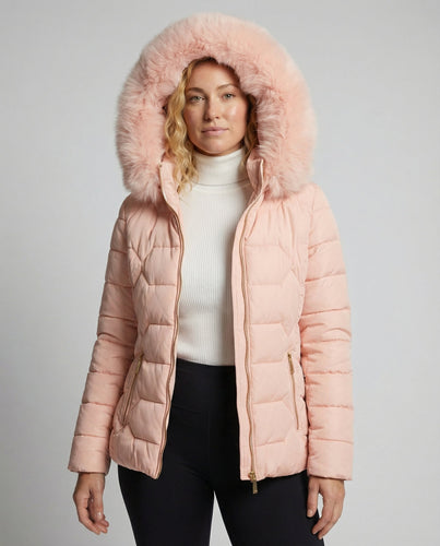 Damen Winterjacke Kunstfell | Echoarchiv