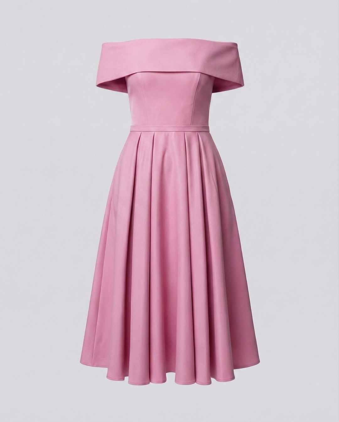 Mode Lässig Trägerlos Satin Partykleid