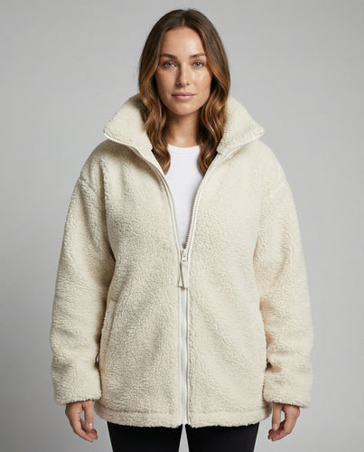 Herren Oversized Fleecejacke Warm | Echoarchiv