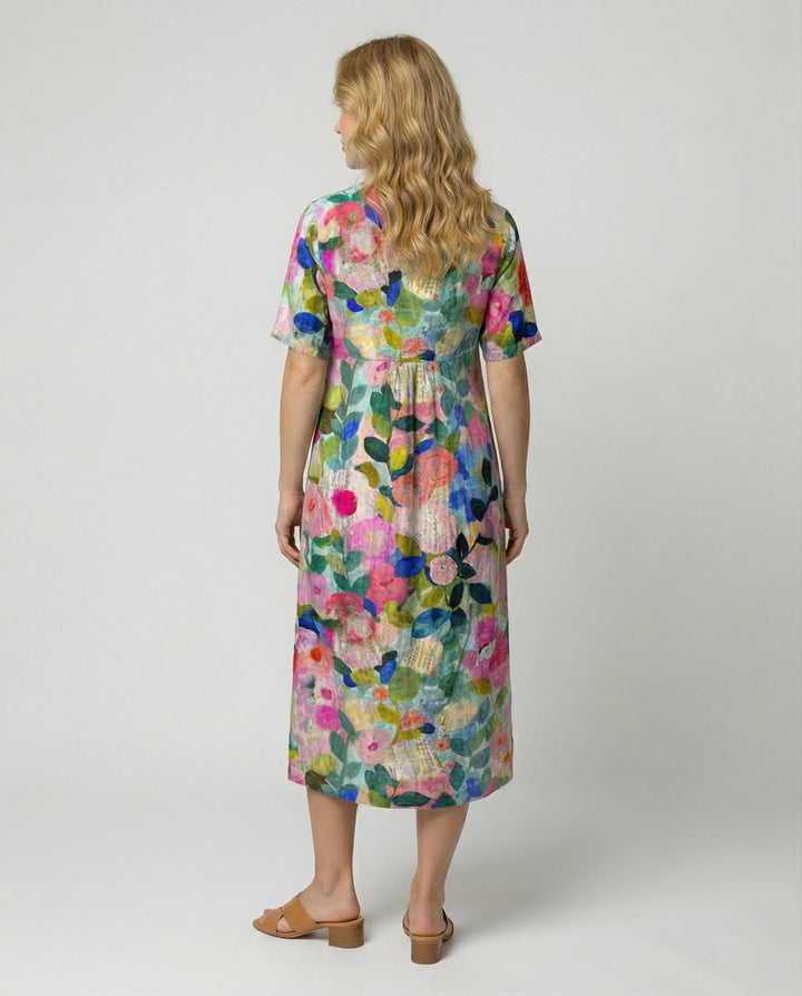 Luftiges Blumen Sommerkleid Damen | Echo Archiv