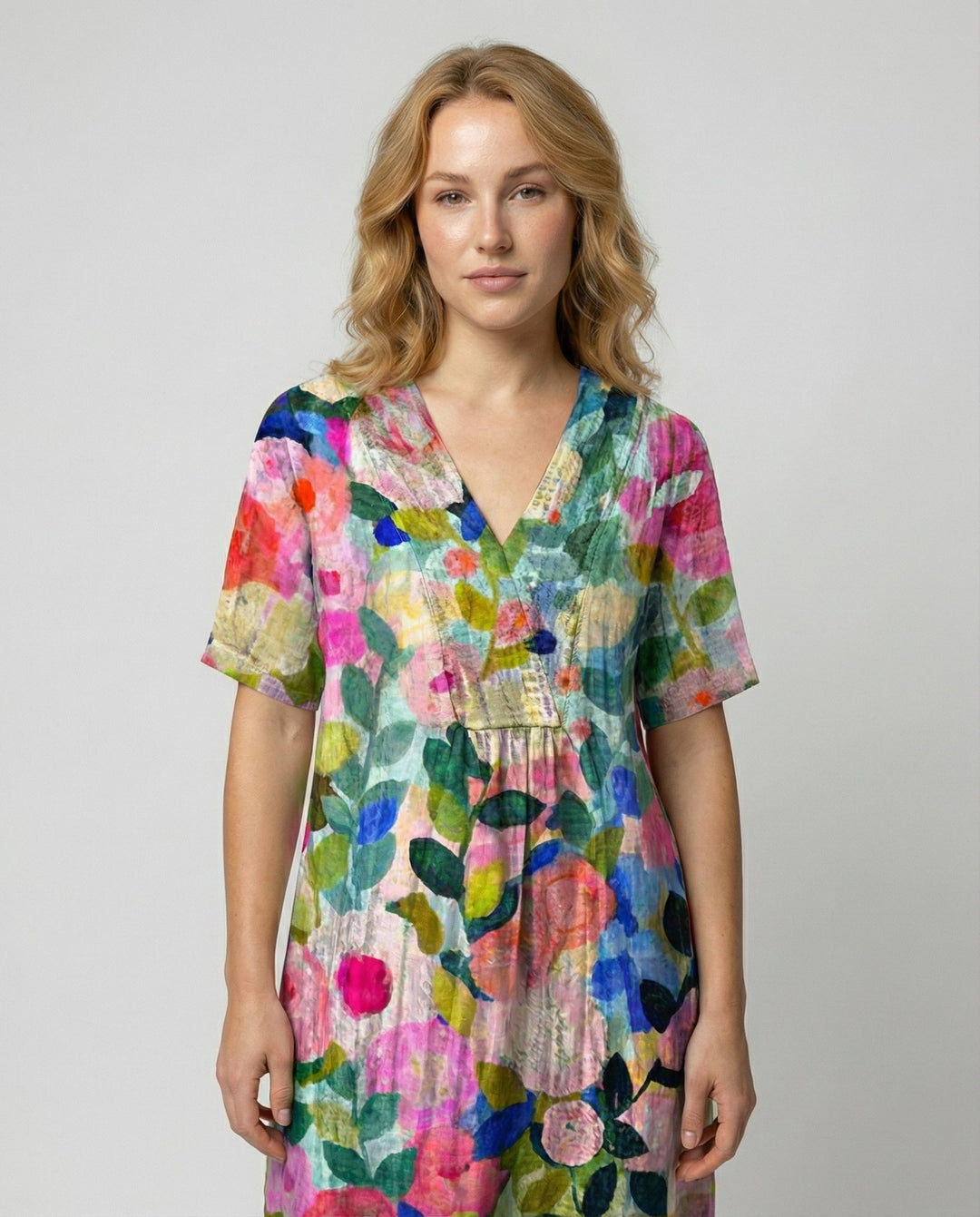 Luftiges Blumen Sommerkleid Damen | Echo Archiv