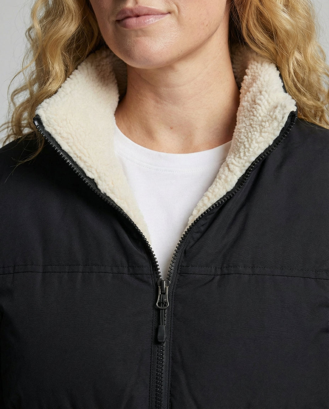 Gefütterte Damen Steppjacke Winter | Echoarchiv