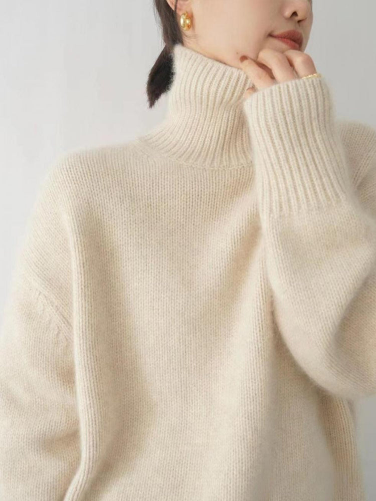 Elegant Rollkragenpullover für Damen – Mavelle