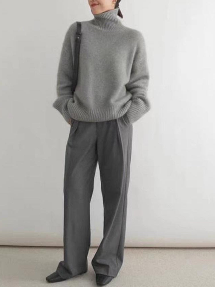 Elegant Rollkragenpullover für Damen – Mavelle