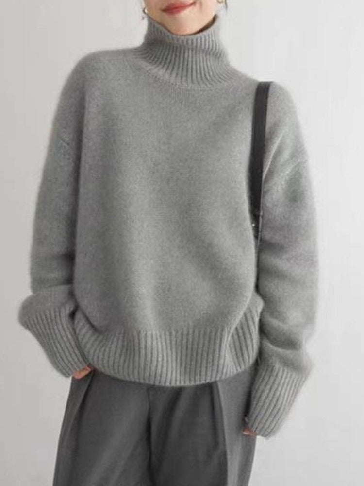 Elegant Rollkragenpullover für Damen – Mavelle