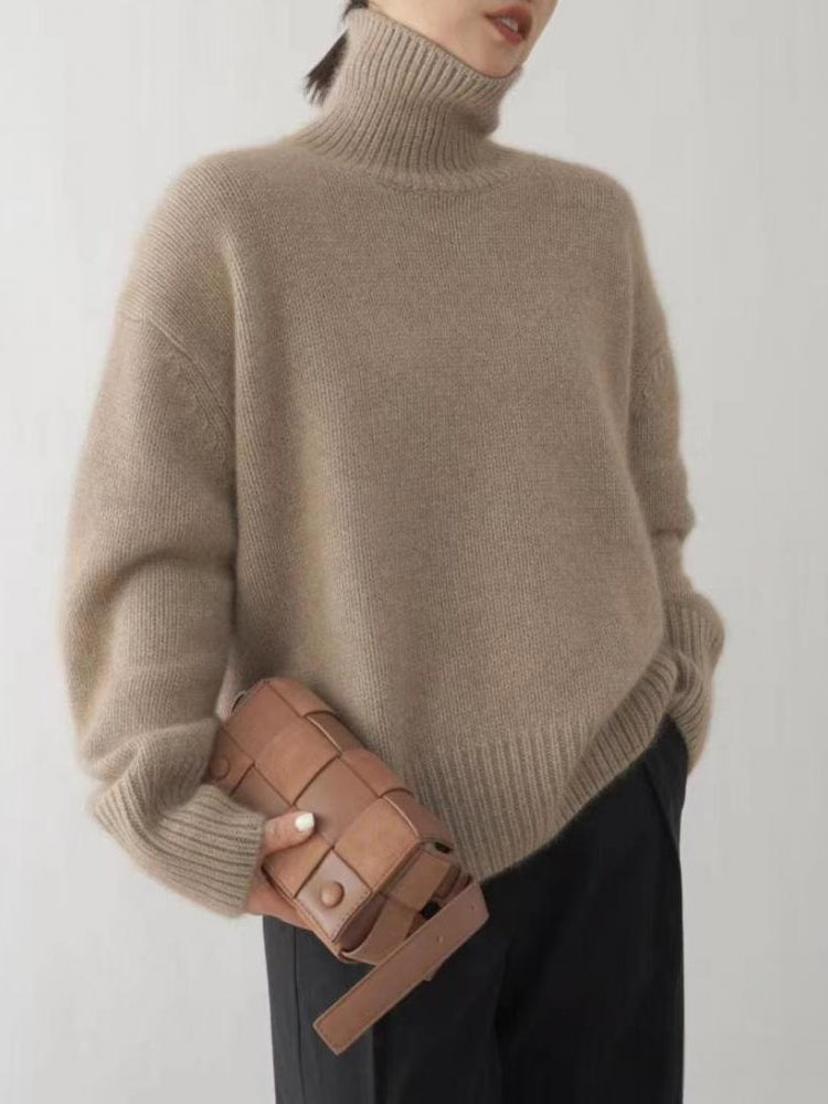Elegant Rollkragenpullover für Damen – Mavelle