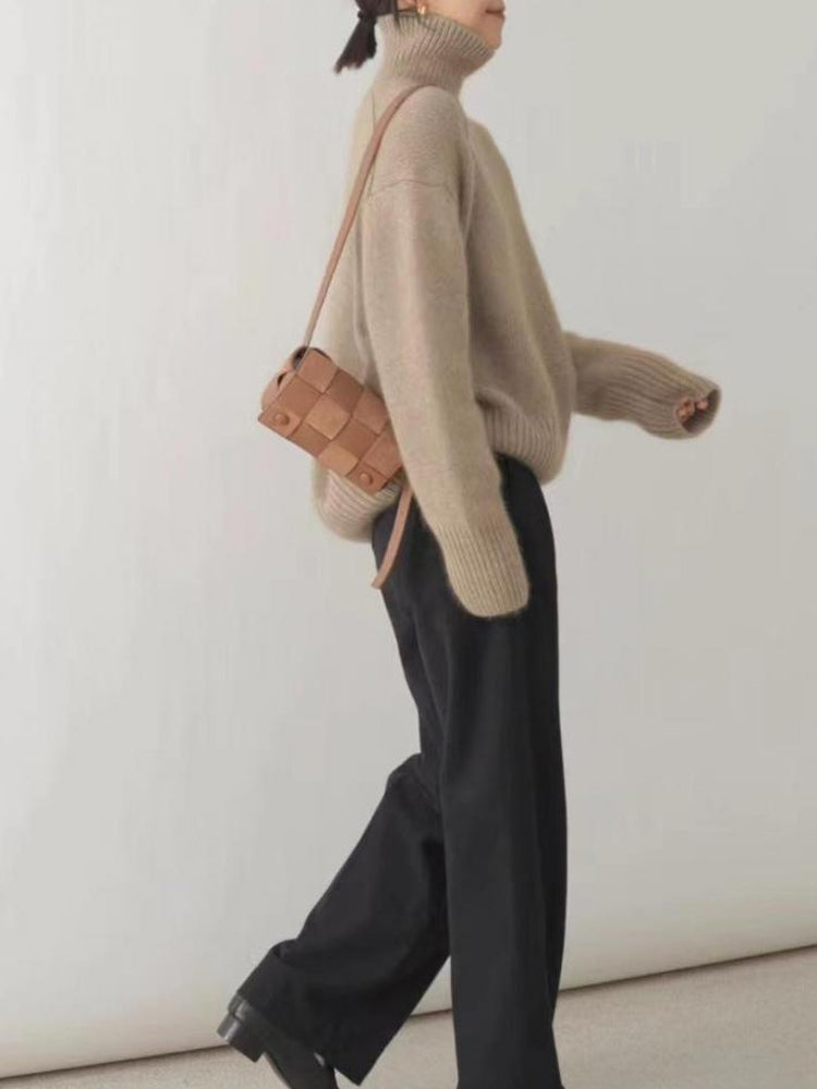 Elegant Rollkragenpullover für Damen – Mavelle