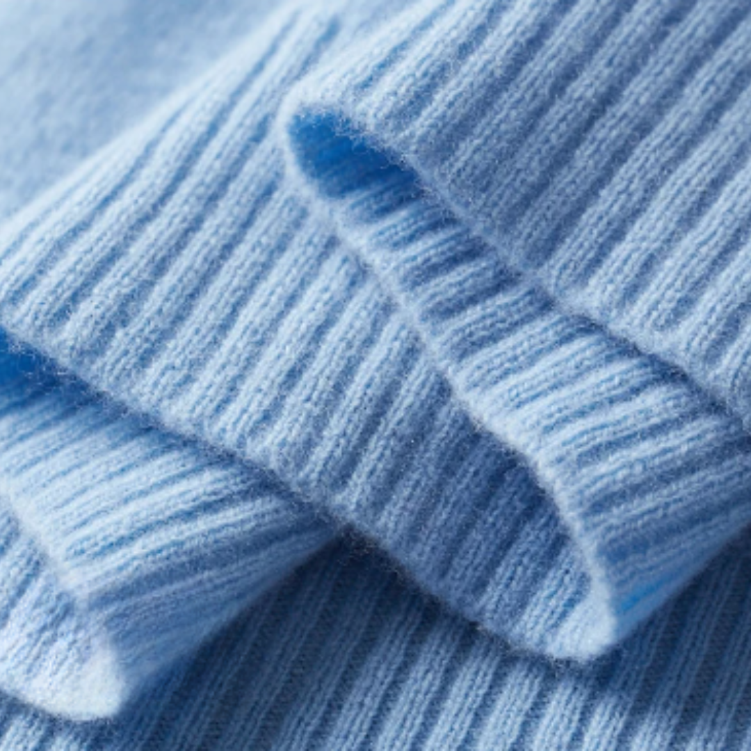Echoarchiv | Cashmere Strickjacke V-Ausschnitt Knopfverschluss Weicher Leichter Strick