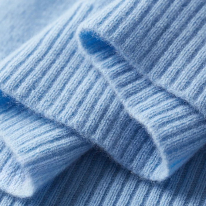Echoarchiv | Cashmere Strickjacke V-Ausschnitt Knopfverschluss Weicher Leichter Strick