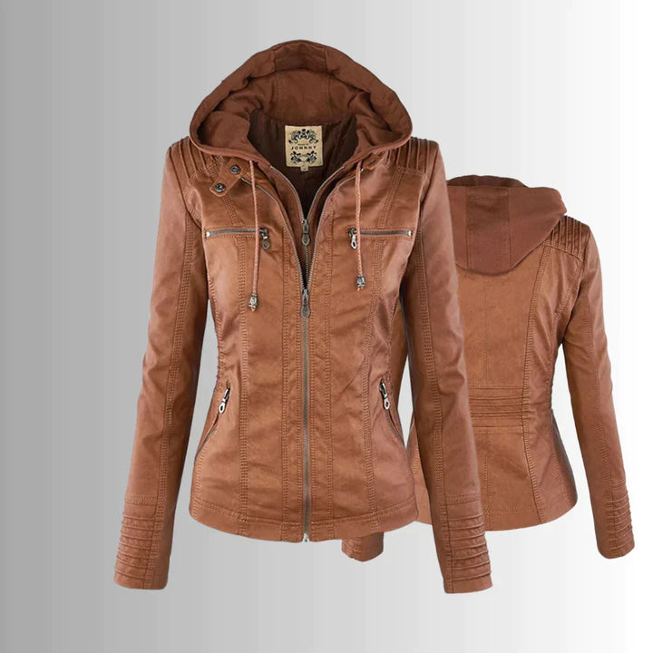 Echoarchiv | Stilvolle Motorradjacke mit Kapuze