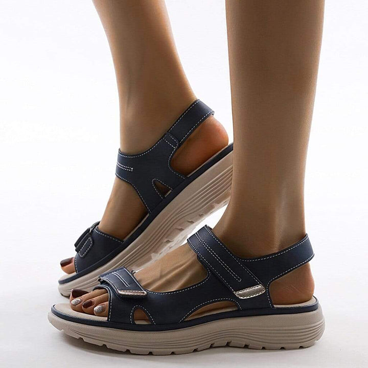 Orthopädische Sandalen - Leichte Klettsport-Sandalen für Frauen Echoarchiv