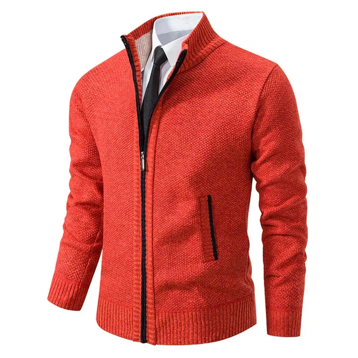 Echoarchiv - Stilvolle und Bequeme Winter Fleece Jacke mit Reißverschluss für Männer