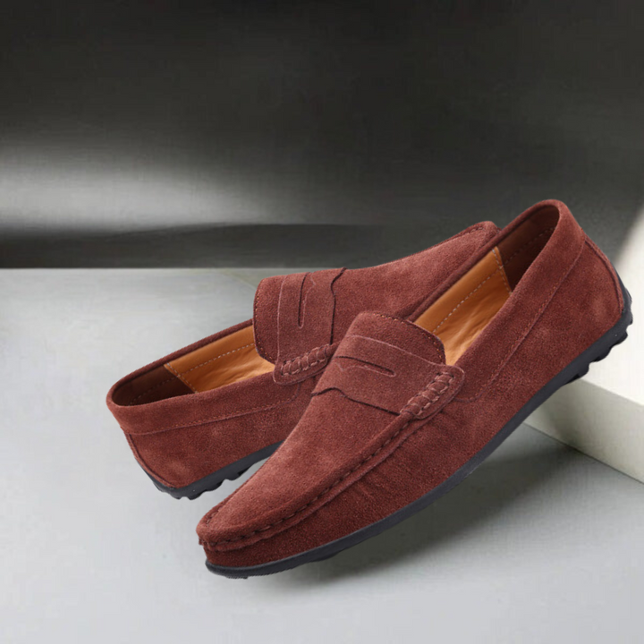 Echoarchiv | Klassische Wildleder Loafer für Herren