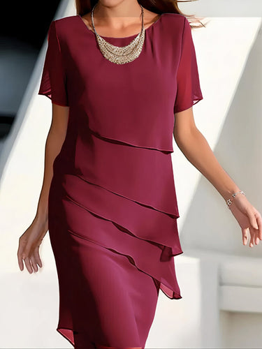 Plissiertes Chiffonkleid - JEchoarchivnnette