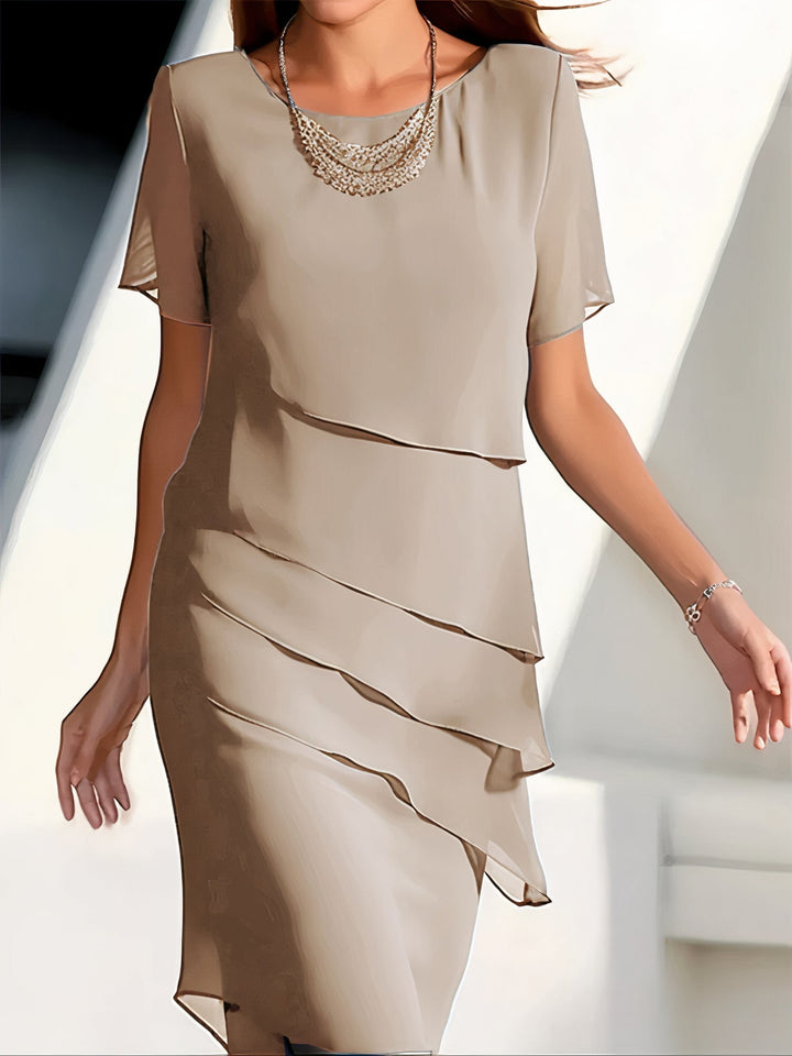 Plissiertes Chiffonkleid - JEchoarchivnnette